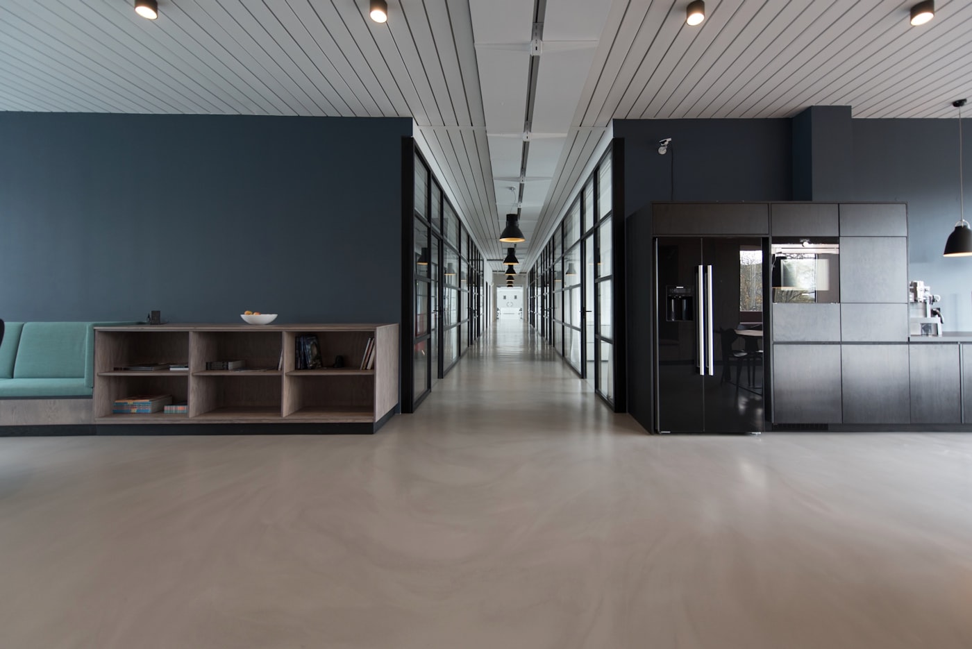 Open kantoorwerkplek